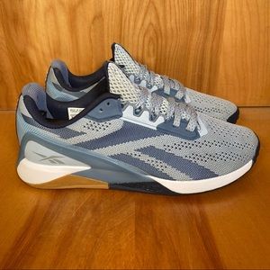 Womens 9 Reebok Nano X1 Blue Training Shoes SEF0947
